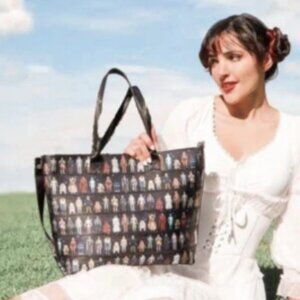 Harveys Star Wars Vintage Action Figures  Medium Streamline Tote Bag Purse